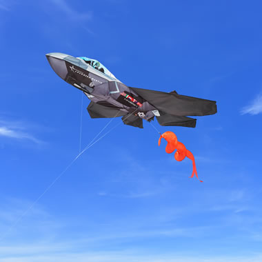 The Six Foot F-35 Kite