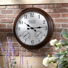 The Illuminated Easy Read Outdoor Atomic Clock