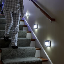 The Motion Activated Place Anywhere Lights