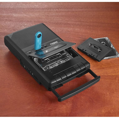 Cassette To Digital Converter And Player - Hammacher Schlemmer
