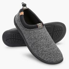 The Gentleman's Walk On Air Indoor/Outdoor Slippers - Hammacher Schlemmer