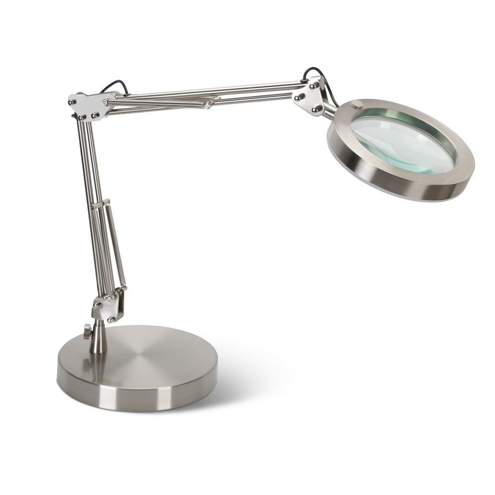 The Clarity Enhancing Magnifying Desk Lamp - Hammacher Schlemmer