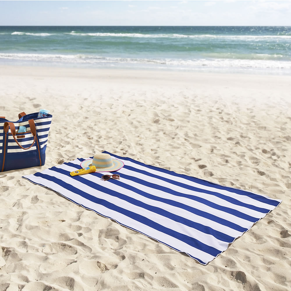 towel on beach