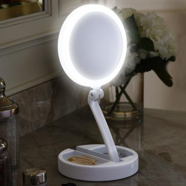 The Brighter Foldaway Vanity Mirror, What Is The Brightest Makeup Mirror