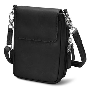 VILLCASE 2pcs Leather Purse Handle Leather Wallet Strap Replacement Leather  Handbag Handles Black Purse Strap Crossbody Strap Wallet Straps Leather