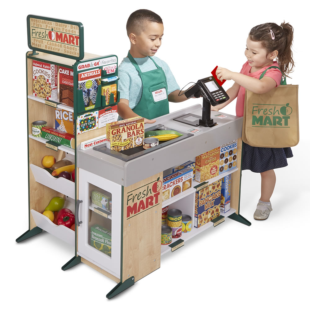 The Children&#039;s Grocery Store Check Out Aisle - Hammacher Schlemmer
