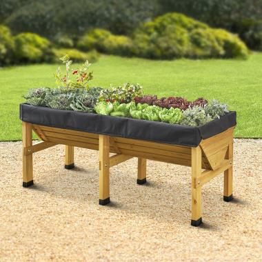 The Pest Thwarting Elevated Garden (Large) - Hammacher Schlemmer