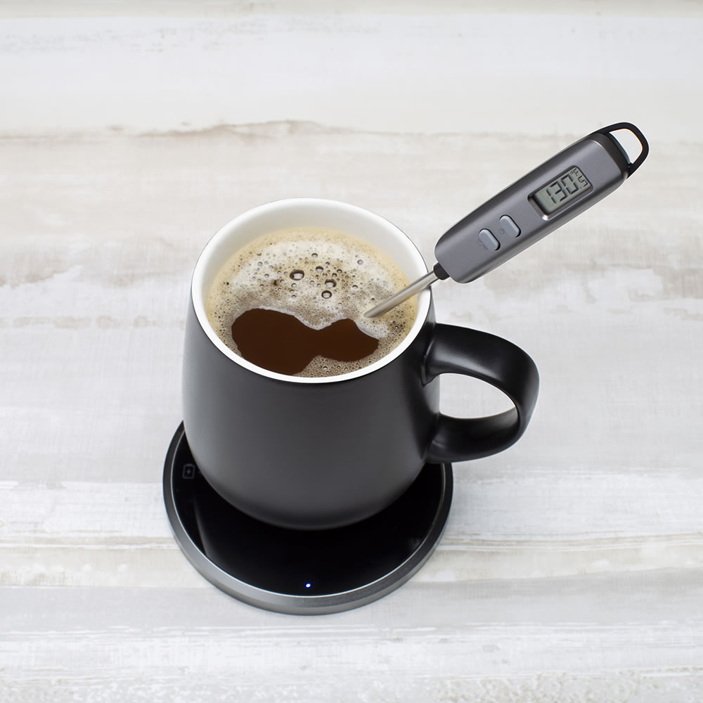 The Always Hot Coffee Cup - Hammacher Schlemmer