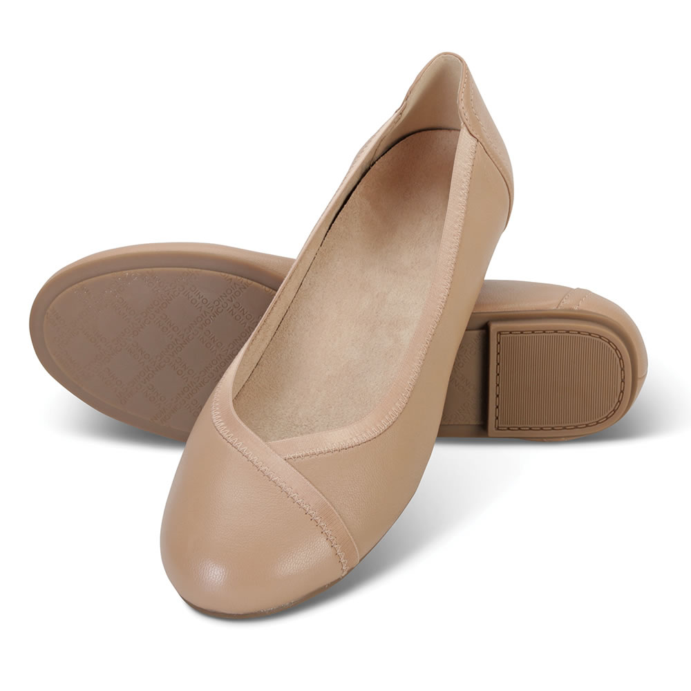 The All Day Arch Supporting Ballet Flats (Solid) - Hammacher Schlemmer