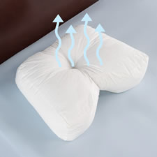 The Side Sleeper's Ergonomic Cooling Pillow