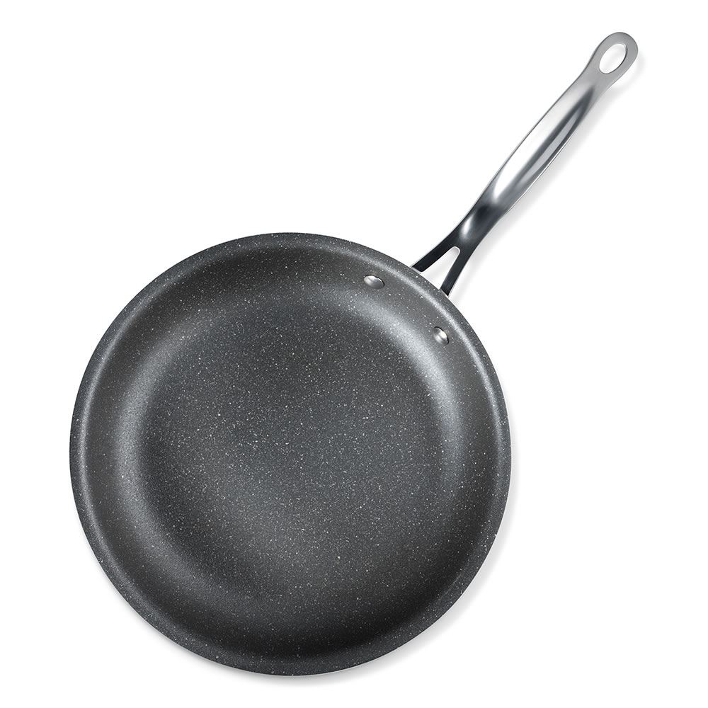 The Scratchproof Nonstick Deep Fry Pan - Hammacher Schlemmer