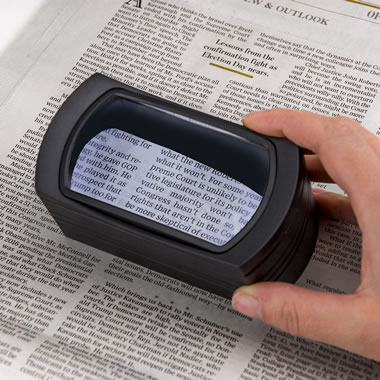 The Best Floor Standing Magnifier - Hammacher Schlemmer