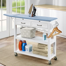 The Mobile Ironing Board Laundry Station