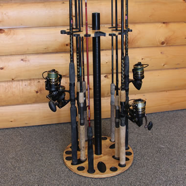 The Space Saving Fishing Rod Rack