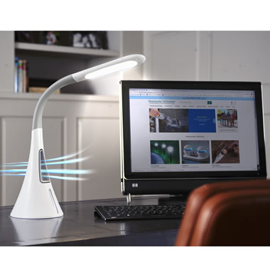 The Bladeless Fan And Desk Lamp