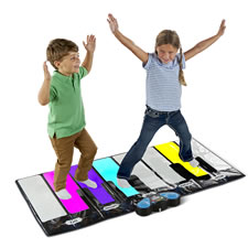 The Only Toe Tap Color Illuminating Piano
