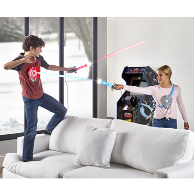 The Sword And Shield Laser Battle