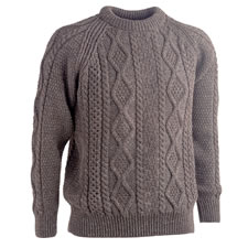 The Genuine Black Welsh Wool Sweater