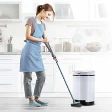 The Debris Vacuuming Trash Can