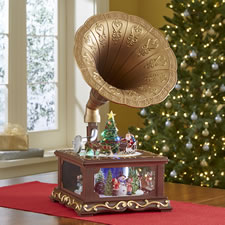 The Animated Christmas Gramophone