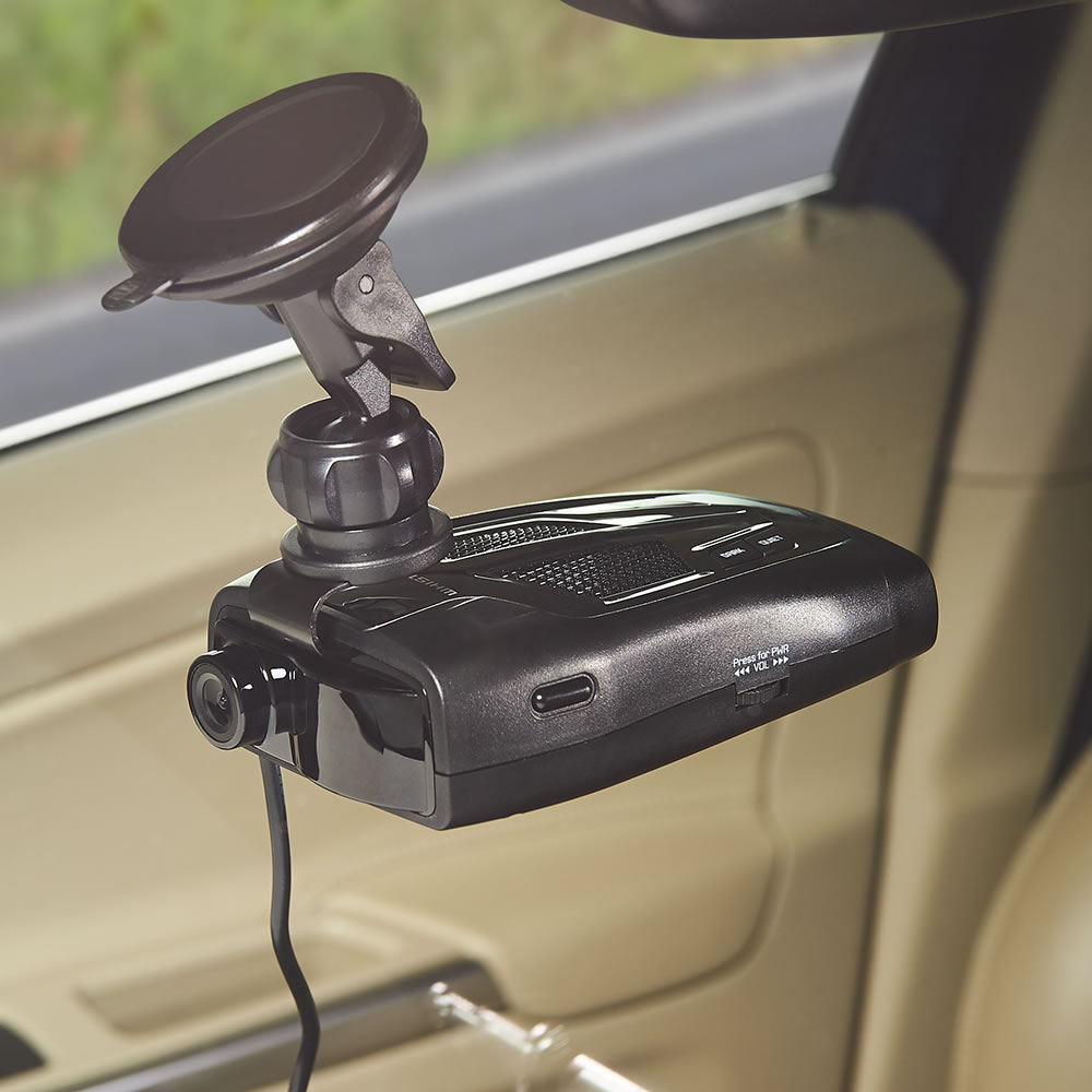 Uniden Dash Cam 1080P Car Truck Dashboard Camera GPS RED LIGHT SPEED ALERT  MOUNT