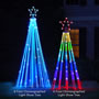 The Choreographed Light Show Tree (6') - Hammacher Schlemmer