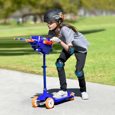 The Nerf Launching Scooter
