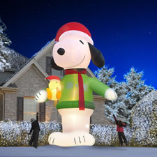 The Colossal 16' Inflatable Snoopy