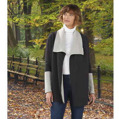 The Merino Wool Reversible Wrap