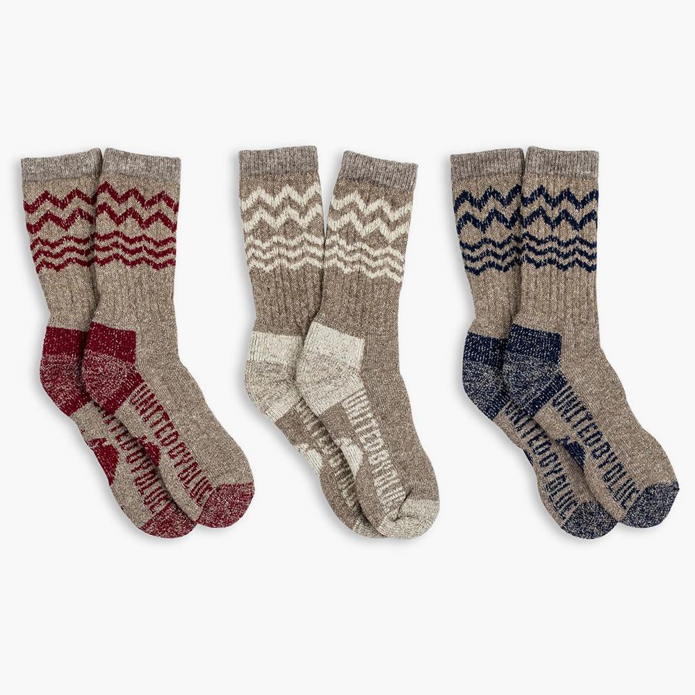 Softer Than Cashmere Bison Socks - Small - Navy