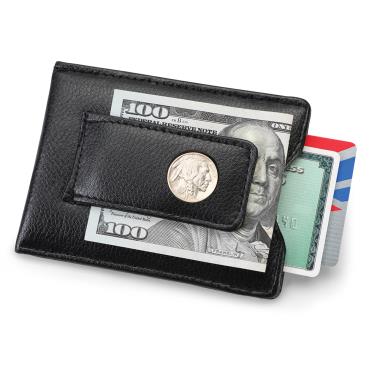 Buffalo Nickel Money Clip Wallet