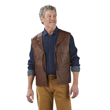 The John Wayne Leather Vest