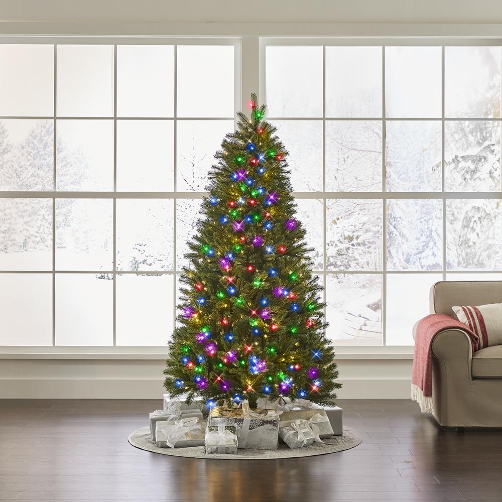 World's Best Prelit Douglas Fir - 6.5' Slim - White Christmas Tree