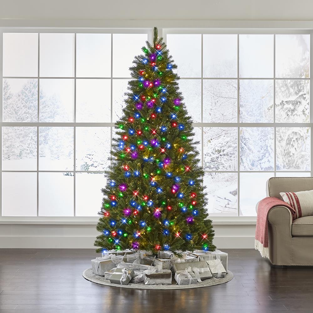 World's Best Prelit Douglas Fir - 7.5' Slim - White Christmas Tree