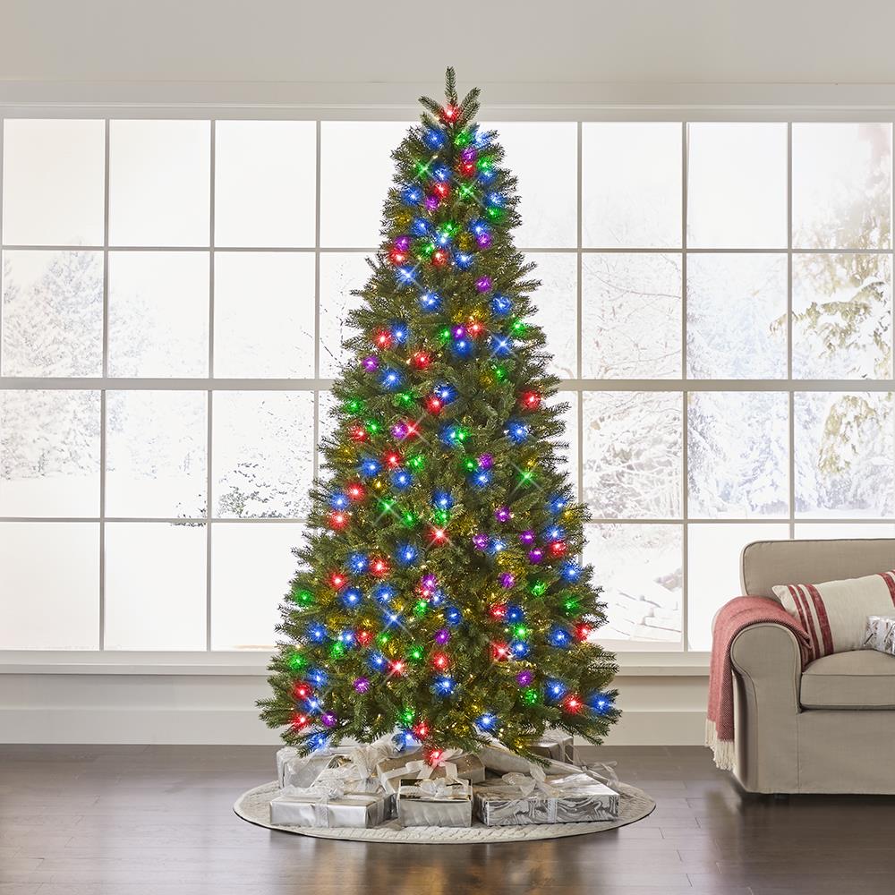 World's Best Prelit Douglas Fir - 8.5' Slim - White Christmas Tree