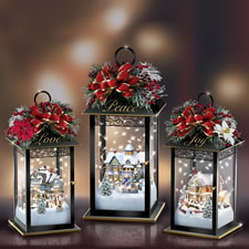 The Thomas Kinkade Sparkling Lanterns