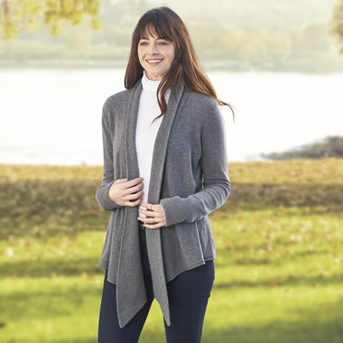 The Lightweight Washable Cashmere Topper