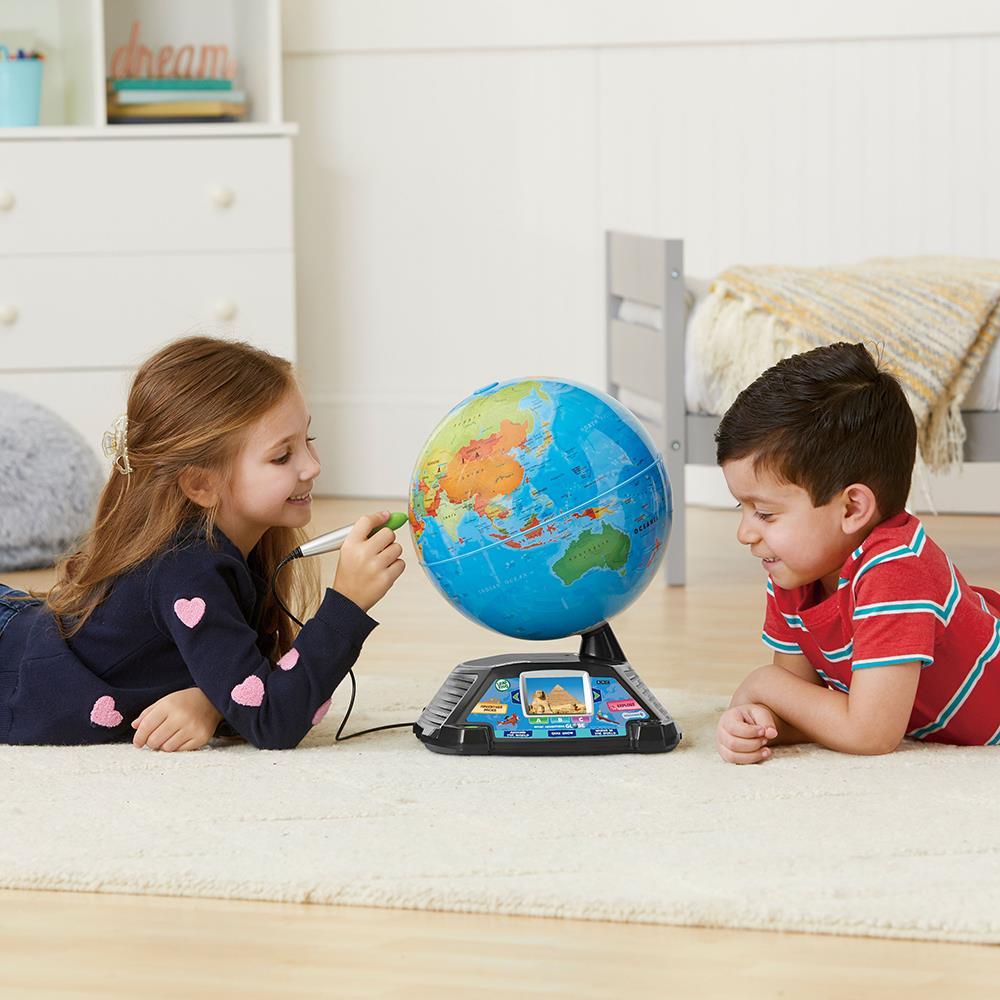Enfants Éclairage Monde Globe Éclairage Education Interactif Globe Tige  Jouet Éclairage Globe Lumière, Nuit