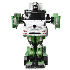 The Voice Activated Transforming Garbage Truck