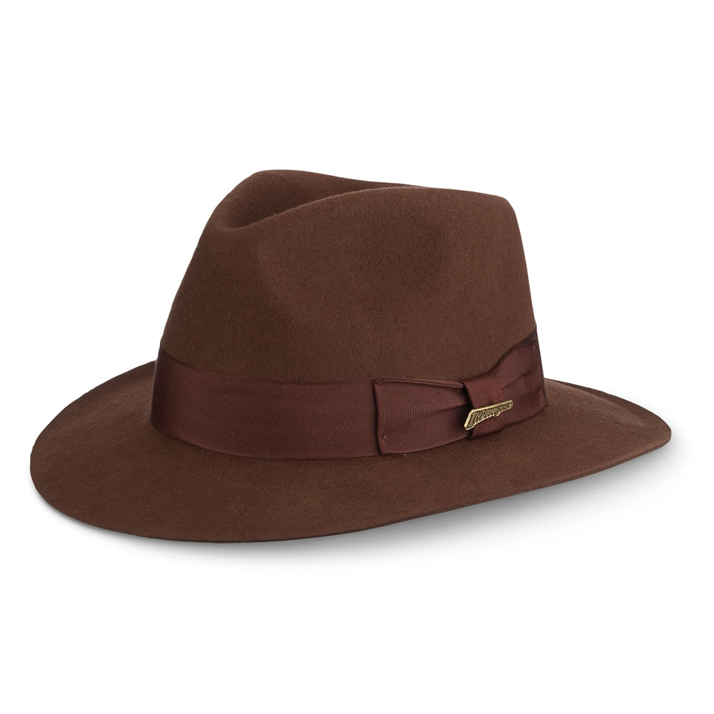 Chapeau Indiana Jones Marron - Fedora qualité Mayser - Hatshowroom