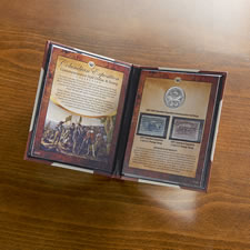 The Genuine Columbian Exposition Coin And Stamps