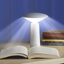 The Cordless Eyestrain Reducing Reading Lamp