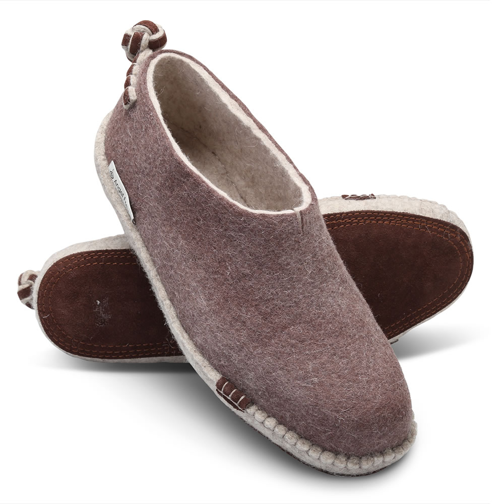 mens wool slippers