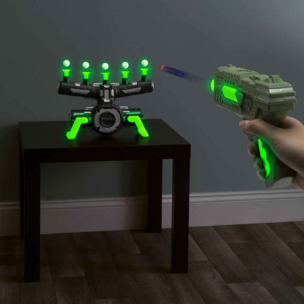 3360 Electric Hover Shooting Target Game Set Indoor Glow in The