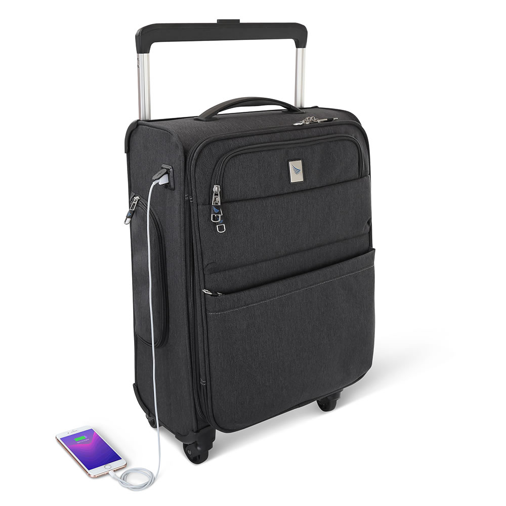 The Ultralight Any Airline Carry On - Hammacher Schlemmer