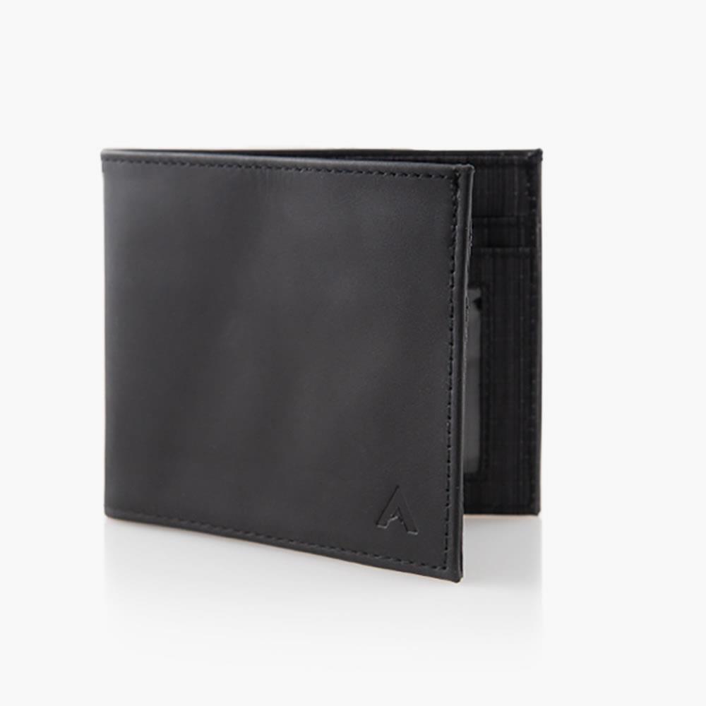 World's Thinnest Leather Wallet - Black