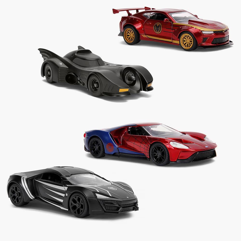 My Favorite Superhero RC Cars - Four Pack