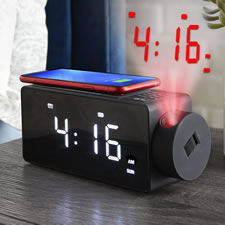 The Projection Clock And Phone Charging Radio
