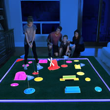 The Glow In The Dark Mini Golf Course