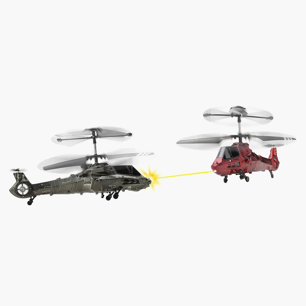 The remote controlled Air Combat Battling Helicopters 